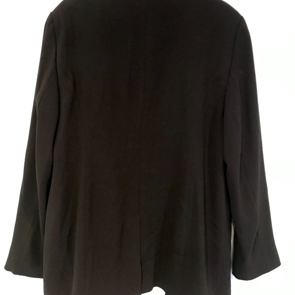 NEW Chico's Black Label Front Tie Blazer - Picture 2 of 3